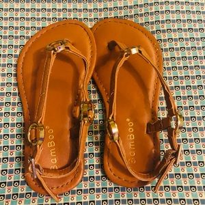 Toddler size 9 girls sandals